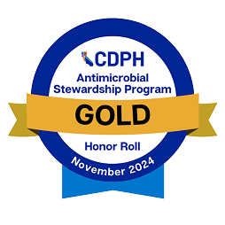 Antimicrobial Stewardship Program Honor Roll badge